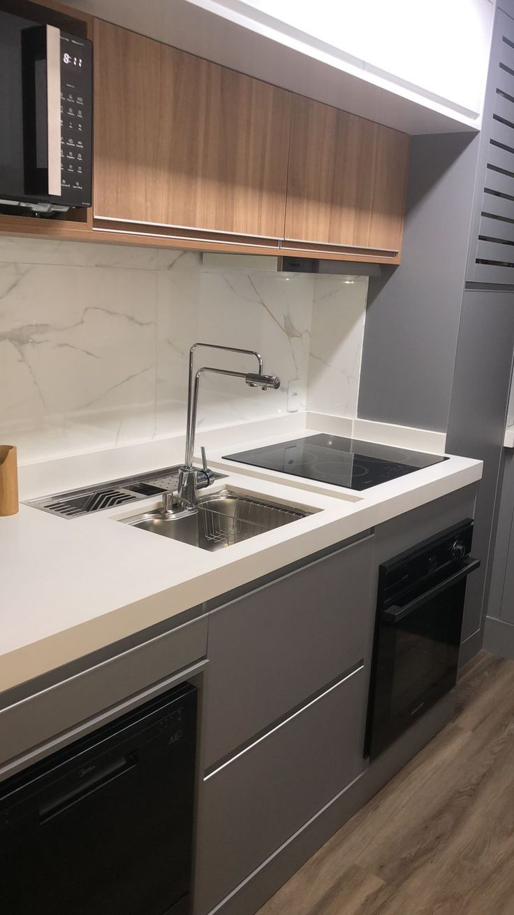 Cozinha em Quartzo Branco